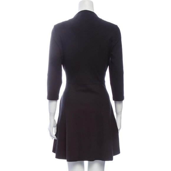 Kate Spade Broome Street Black Skater Dress (M) - Picture 2 of 8